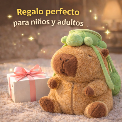 Capibara GIGANTE + 4 minis capibaras